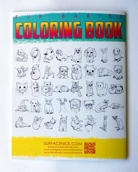 Fur Babies Coloring Book *NEW*
