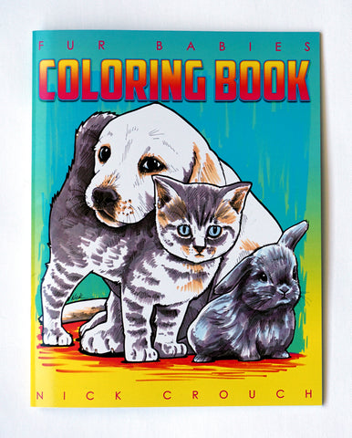 Fur Babies Coloring Book *NEW*